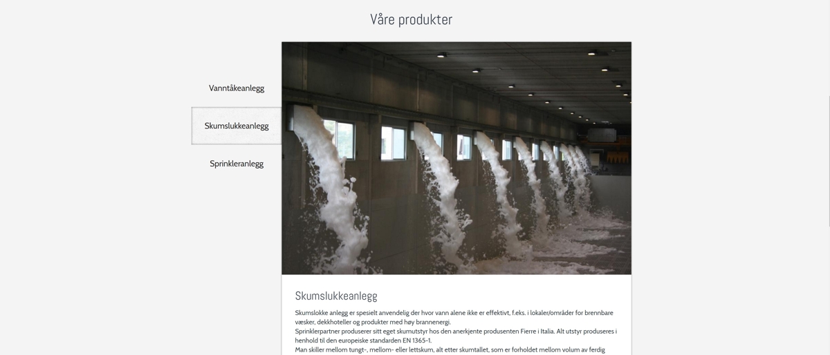 Sprinklerpartner er en komplett leverandør av, og et spesialfirma innen, automatiske slokkesystemer.