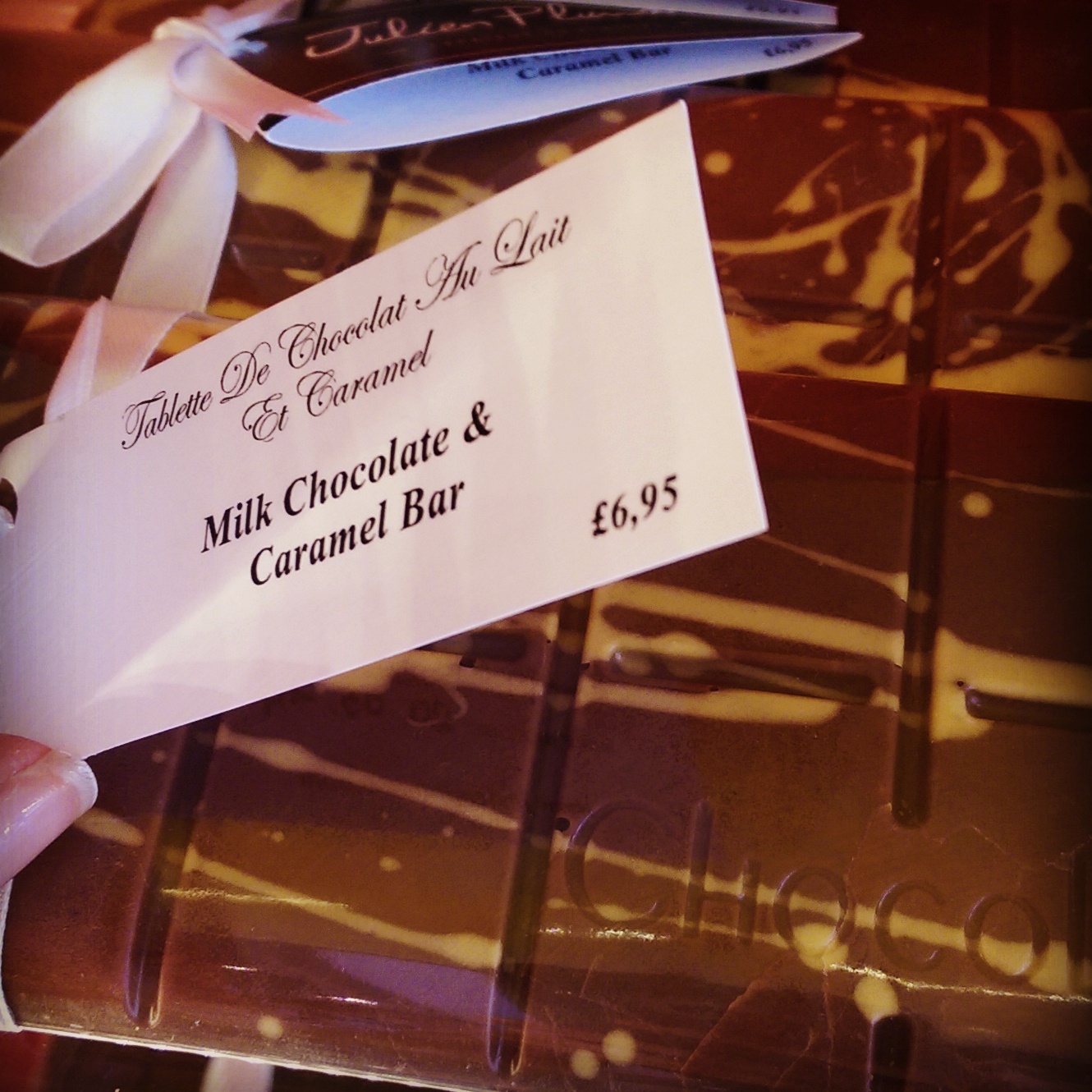 Brighton Chocolate Ecstasy Tour chocolate caramel