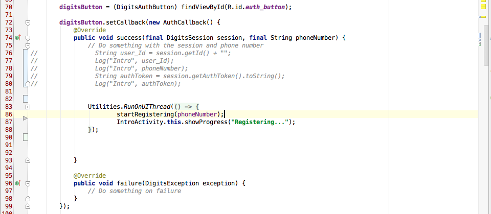 Integrating digits into Beep iOS