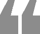 Gray Quote Icon
