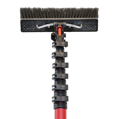 carbon fiber extension pole with brush