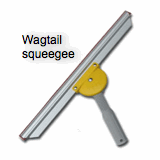 Wagtail window cleaning squeegee