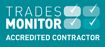 Trades monitor accredited contractor logo
