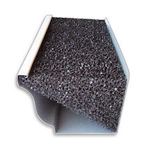 Foam insert gutter guard