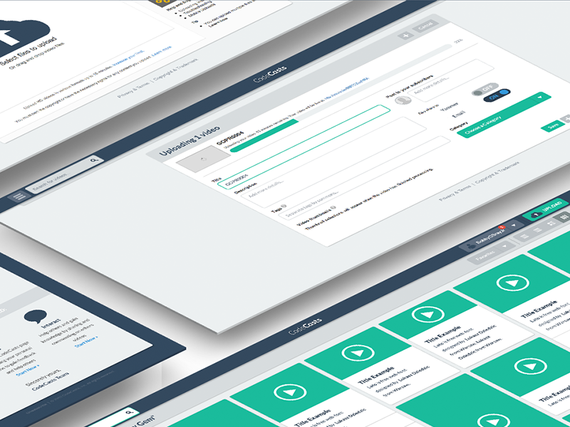 CodeCasts - Initial UI Creation 2012 (rebound)