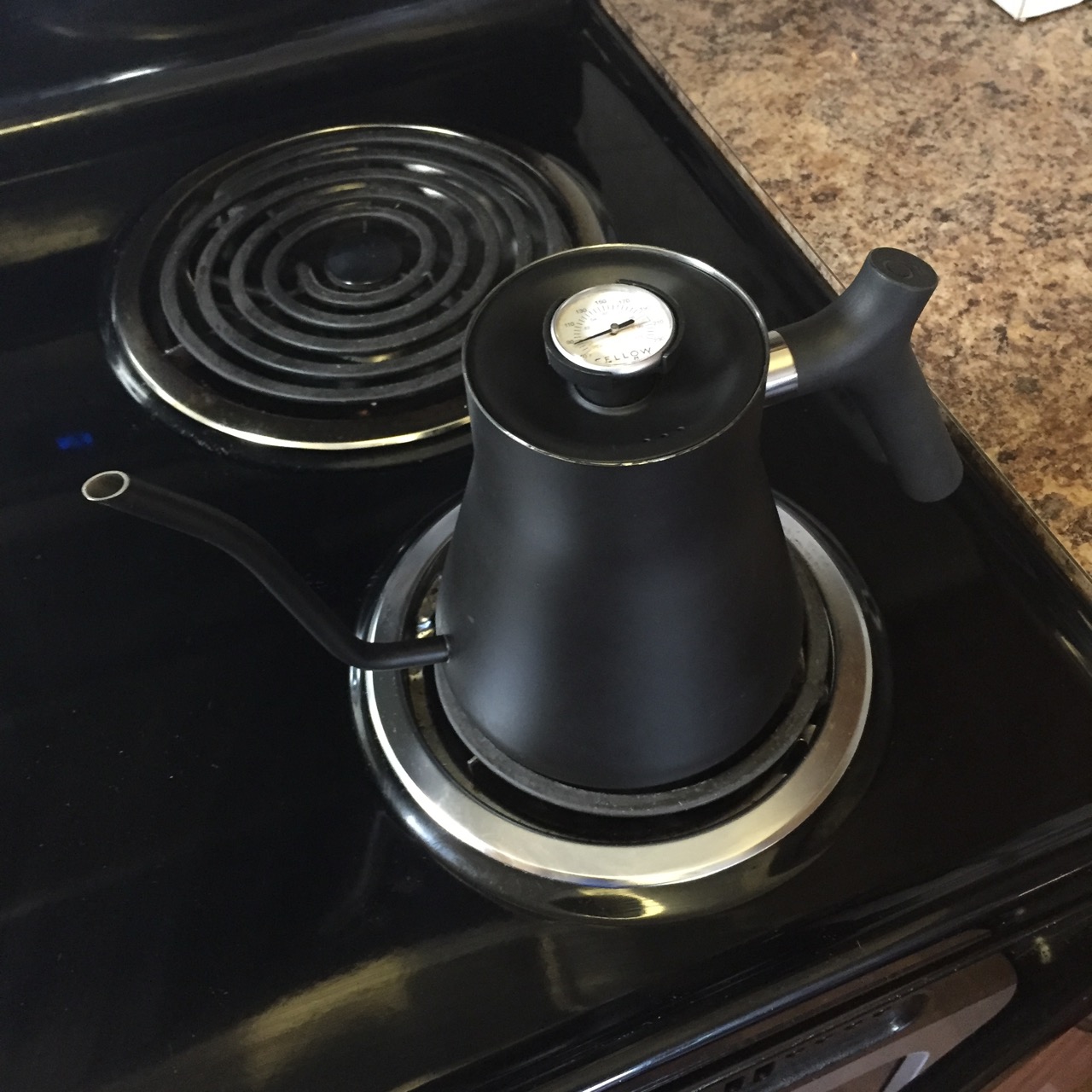 Kettle to heat water for french press