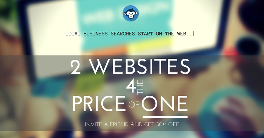 Small business website offer