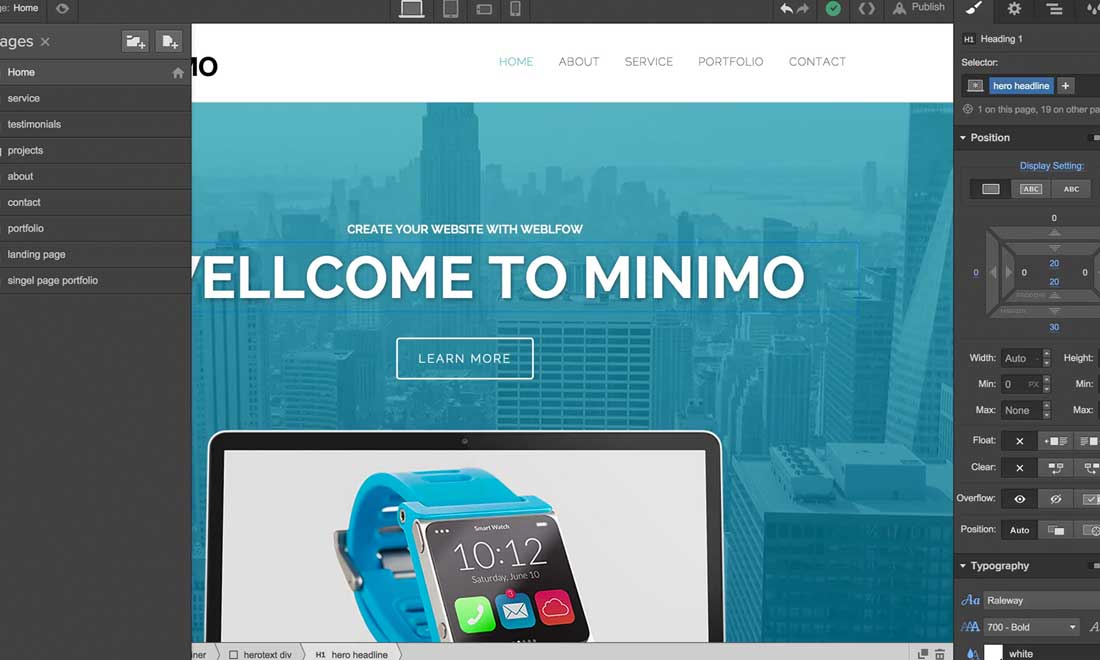 Adding and managing Pages (Course Video) | Webflow Help