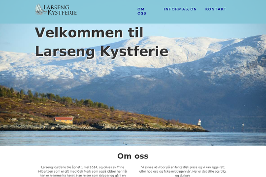 Larseng Kystferie Webflow