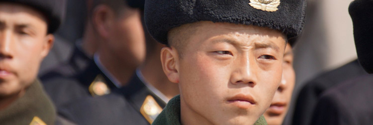 north korean soldier government policy army