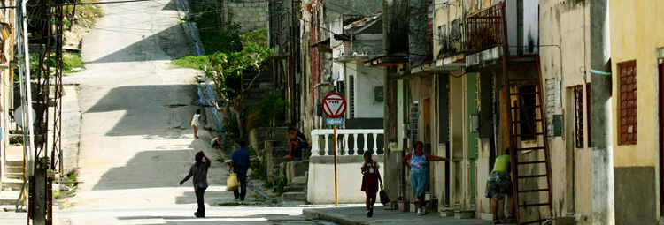 Urban poverty in Cuba