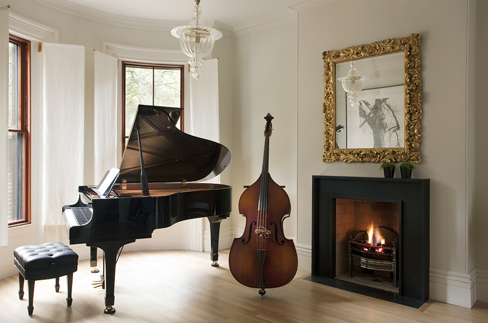 Boston Architects BUTZ + KLUG architecture Contemporary renovation Boston MA South End Parlor