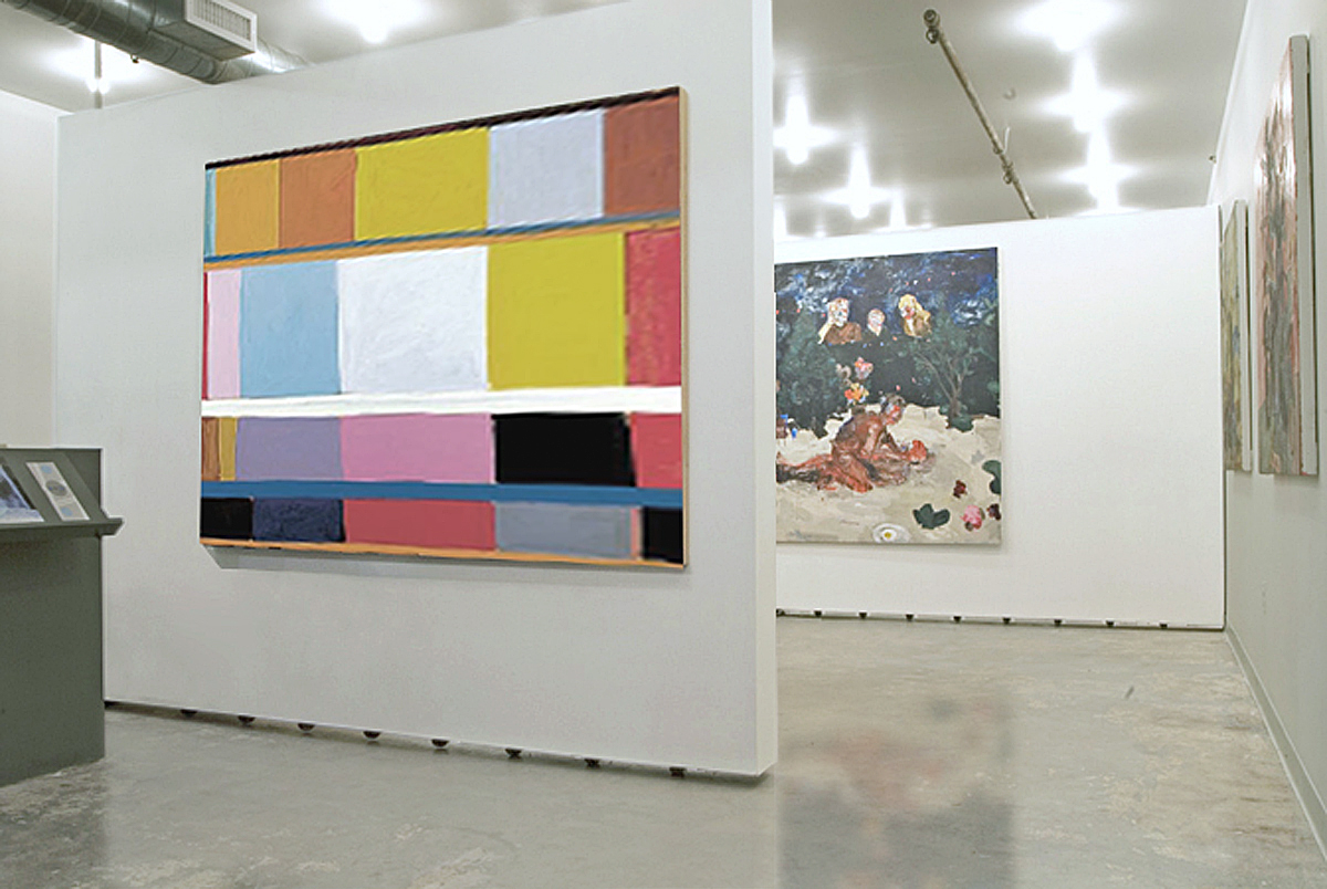 BUTZ + KLUG Architecture, Art Gallery, movable pivoting walls