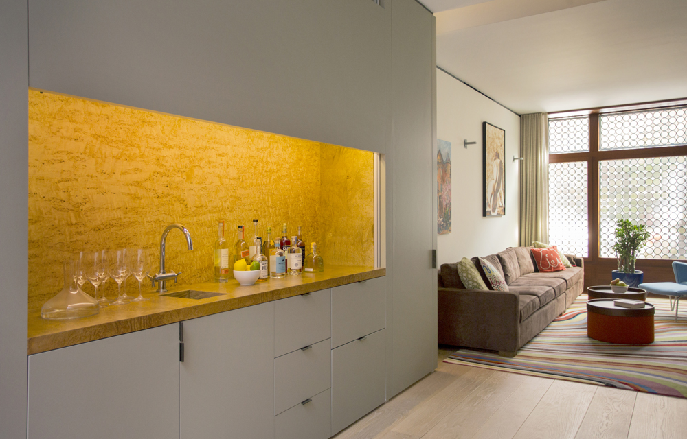 Boston Architects BUTZ + KLUG architecture Beacon Hill Wet Bar
