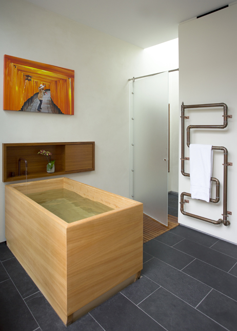 Boston Architects BUTZ + KLUG architecture Beacon Hill Soaking Tub