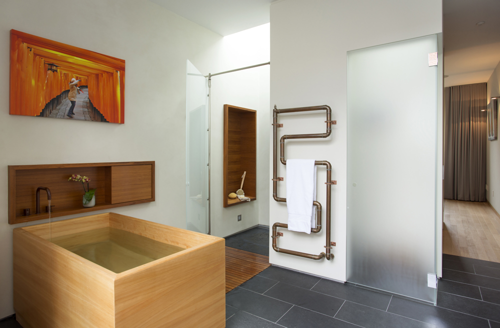 Boston Architects BUTZ + KLUG architecture Beacon Hill Soaking Tub