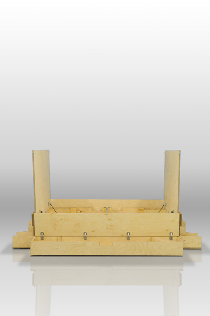 BUTZ + KLUG Architecture, custom furniture, collapsable model stand