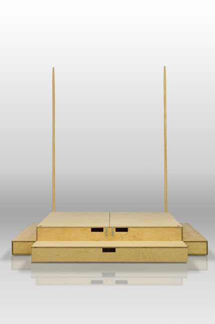 BUTZ + KLUG Architecture, custom furniture, collapsable model stand
