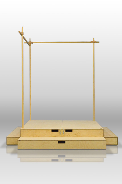 BUTZ + KLUG Architecture, custom furniture, collapsable model stand