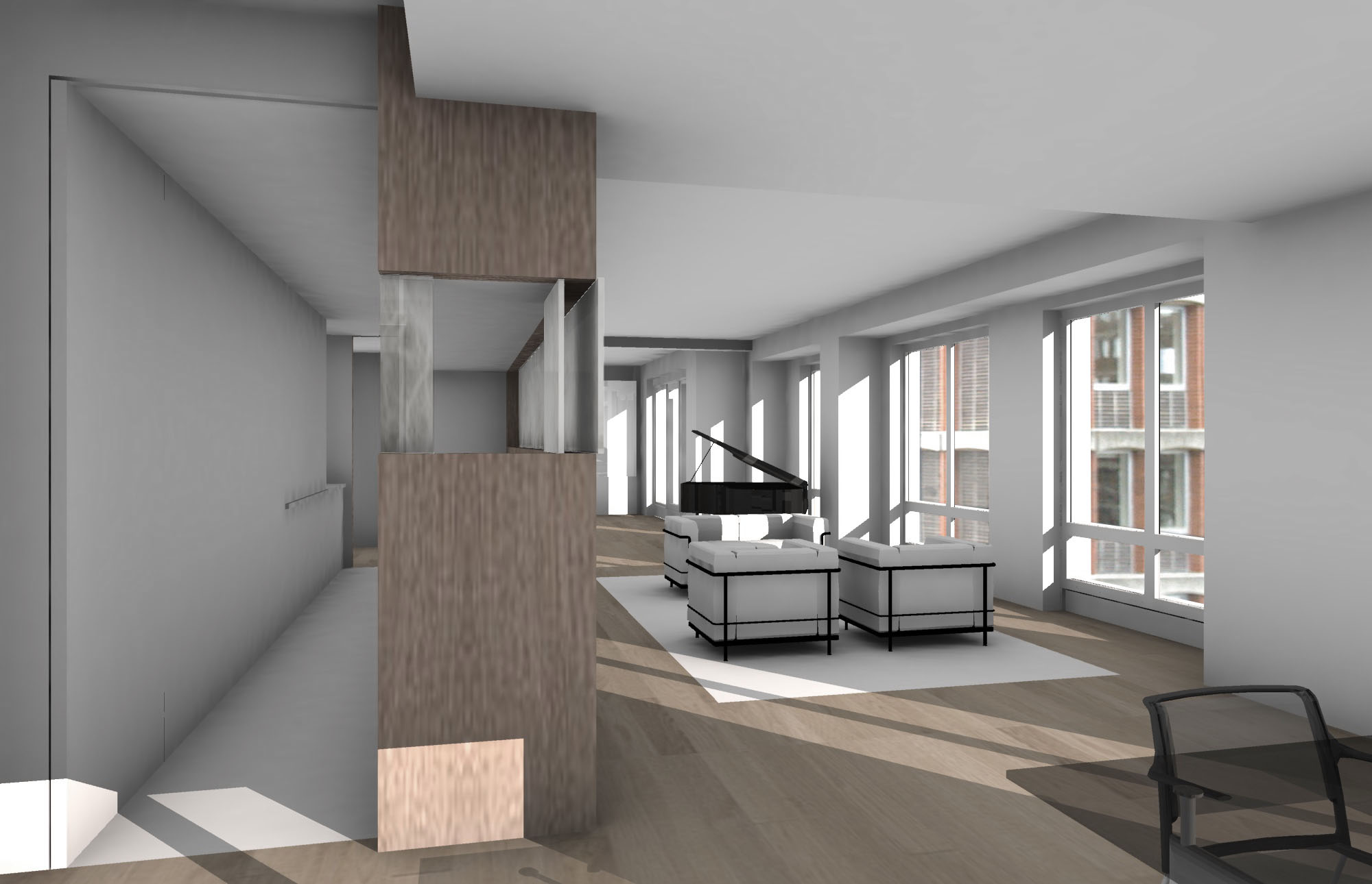 Boston Architects BUTZ + KLUG architecture Contemporary renovation Boston MA Mandarin Oriental