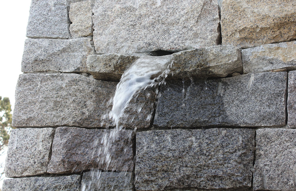 Boston Architects BUTZ + KLUG architecture, Pool House outdoor shower, North Shore Gloucester MA