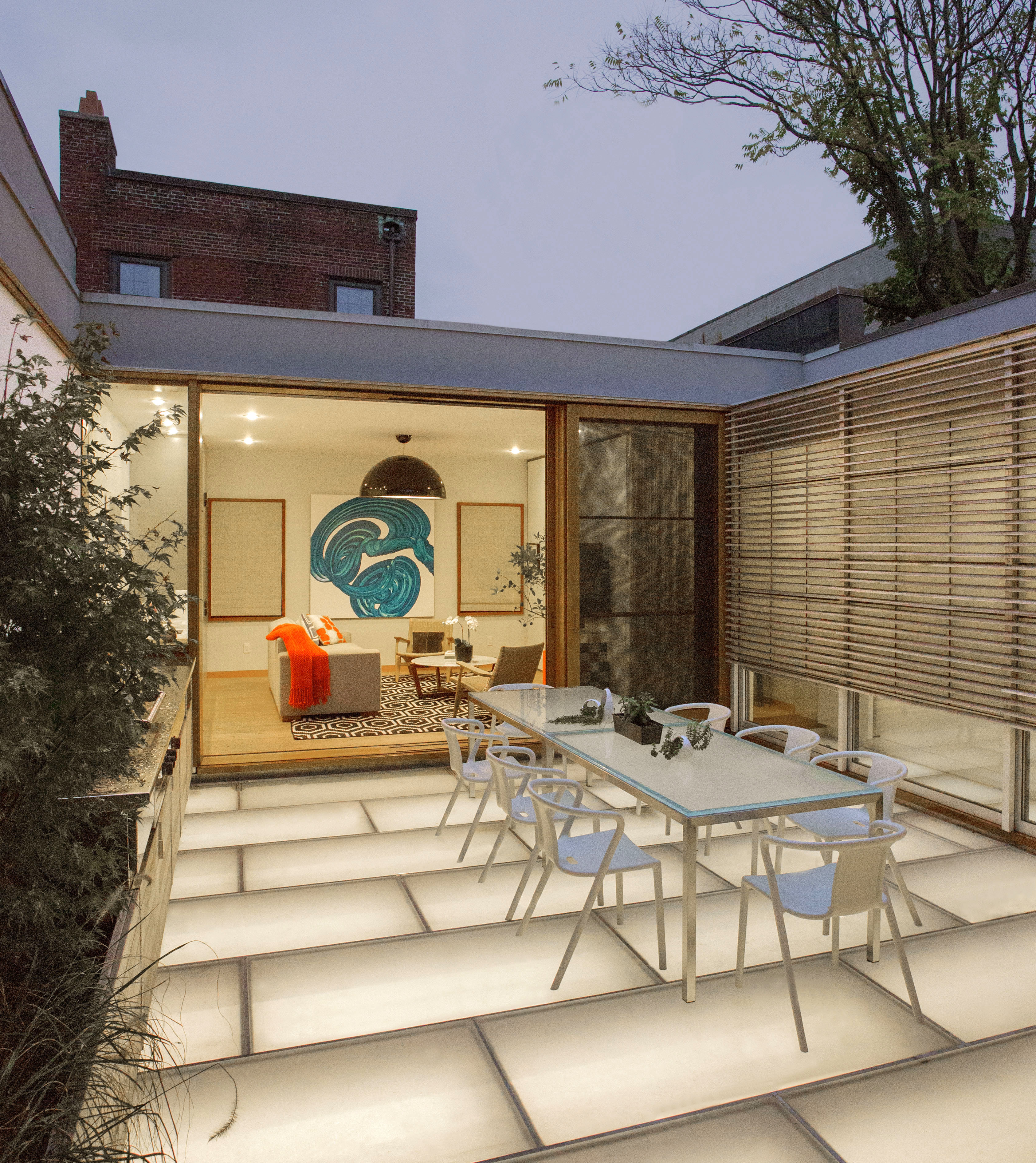 Boston Architects BUTZ + KLUG architecture Beacon Hill Courtyard