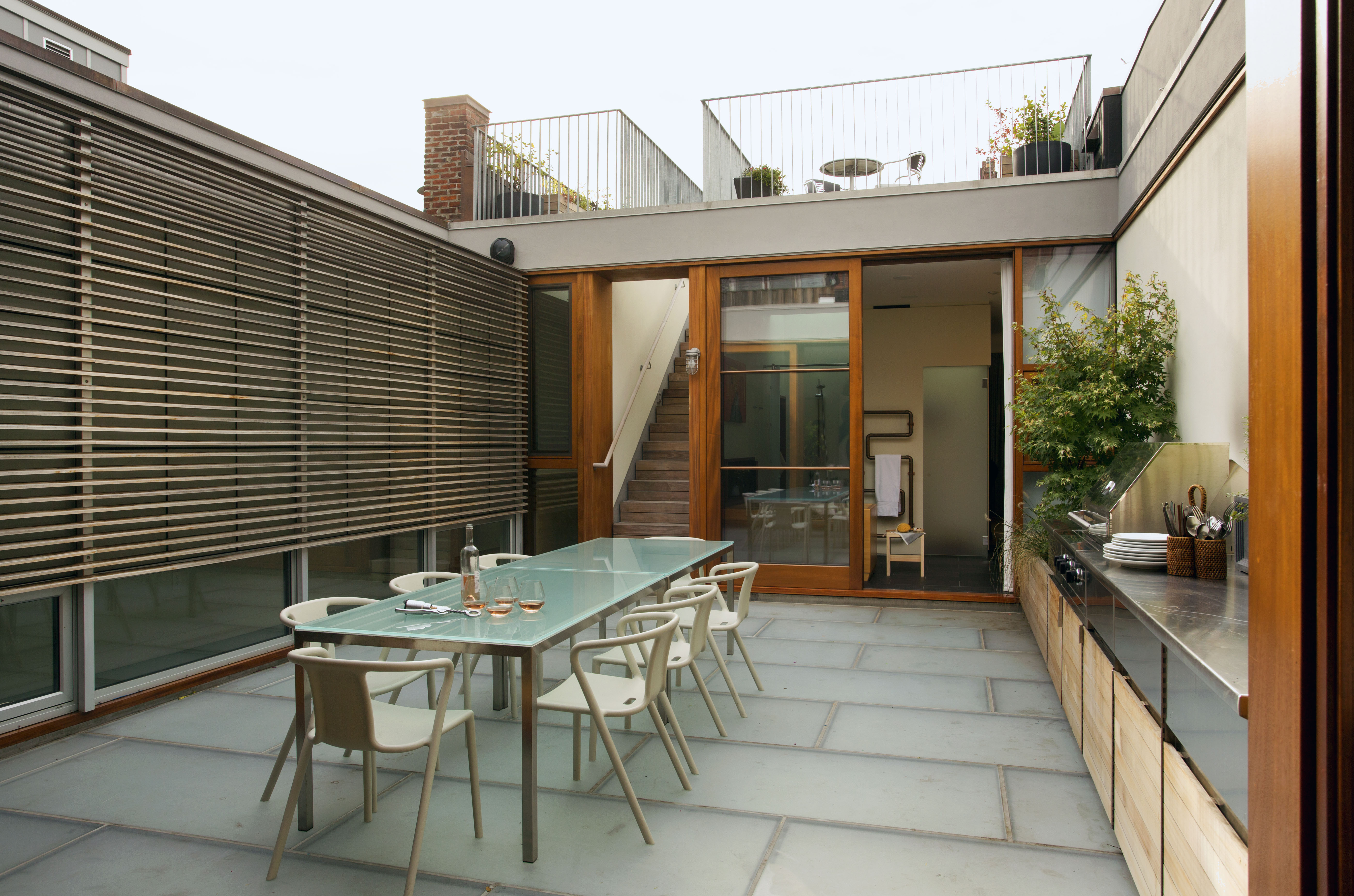 Boston Architects BUTZ + KLUG architecture Beacon Hill Courtyard