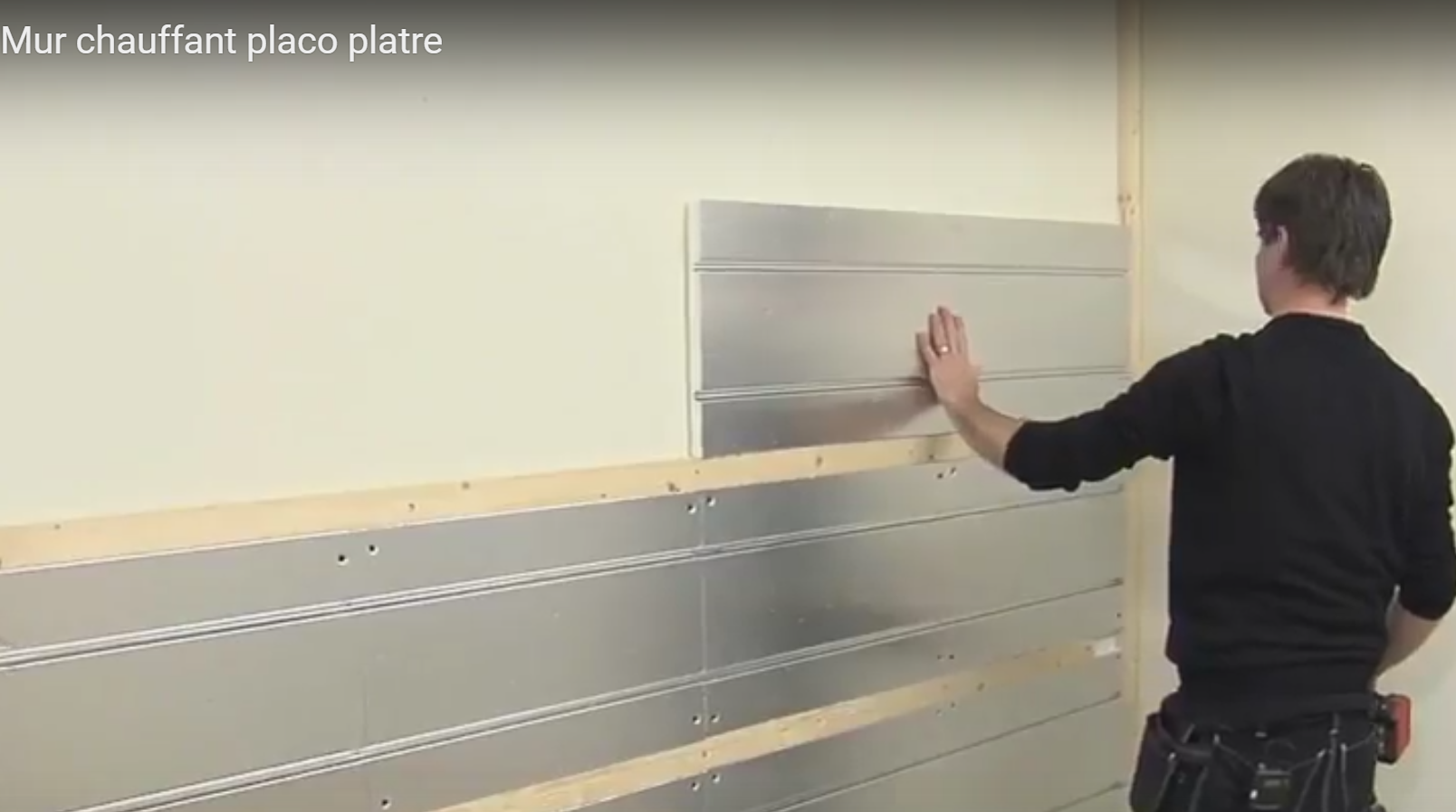 Exemple de climatisation sans groupe extérieur