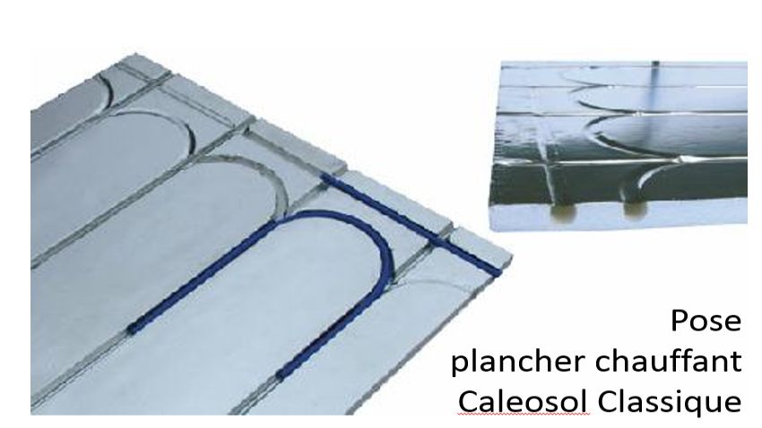 Le Caleosol classique en 13mm d'épaisseur pour collage direct de carrelage
