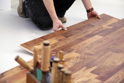 Pose parquet flottant sur plancher chauffant sur vieux carrelage