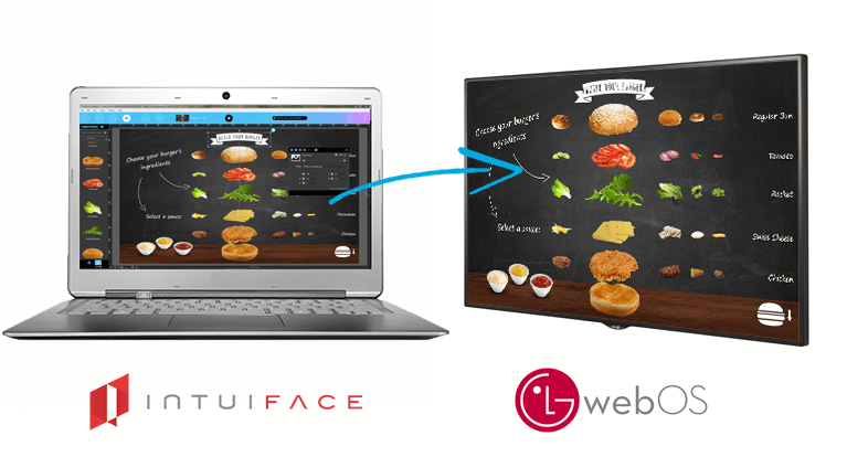 IntuiFace Now Supports webOS Signage From LG