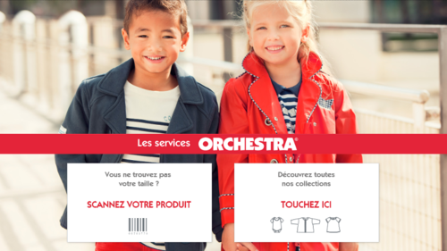 Orchestra Turns to IntuiLab and IntuiFace to Deploy Multi-Touch Endless Aisle and POS Experience for