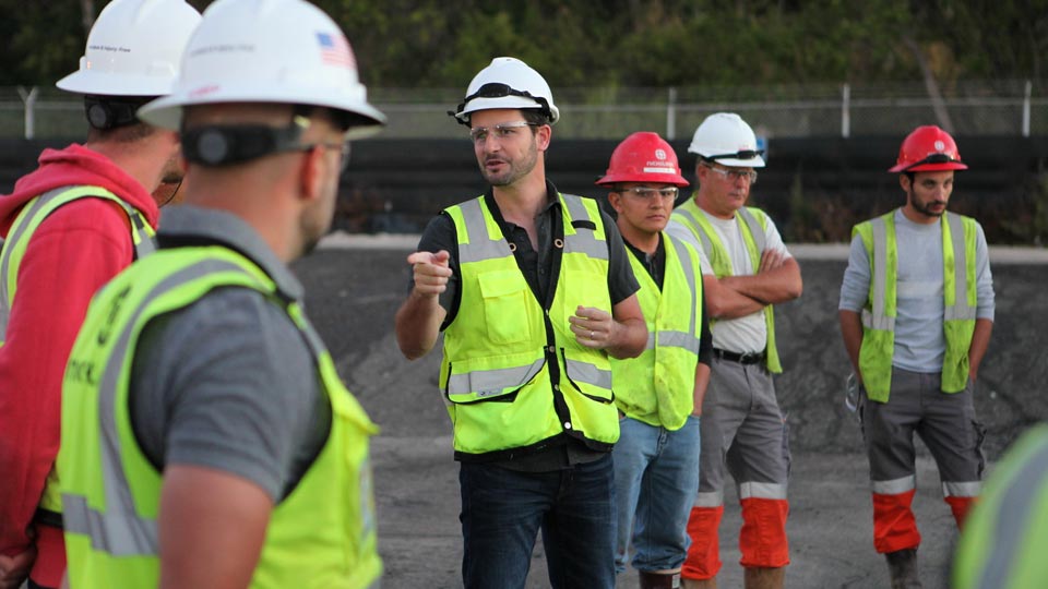 Nicholson is committed to involvement and visibility