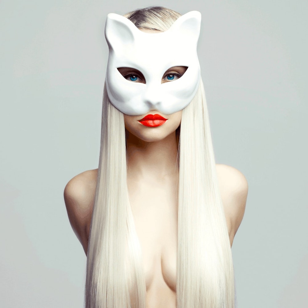 Girl in Mask