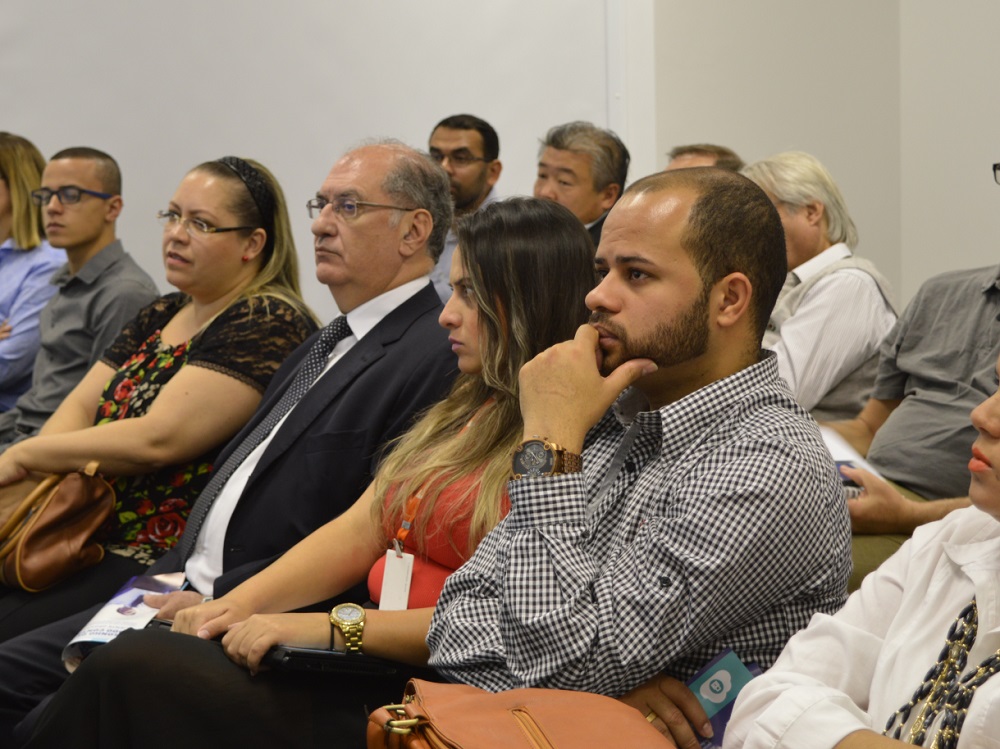 Participantes da palestra sobre Bloco K