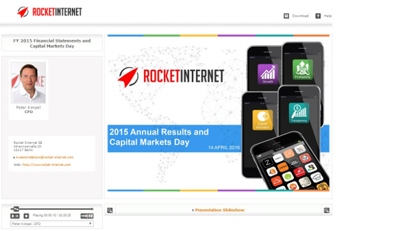Rocket Internet SE (DE)