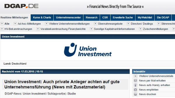 Union Investment (DE)