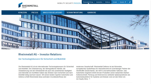 Rheinmetall AG (DE)