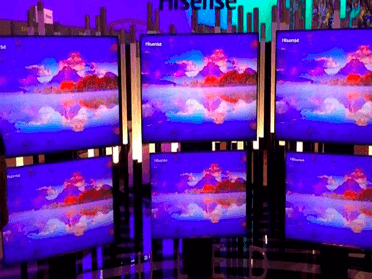 Lots of High definition TV's