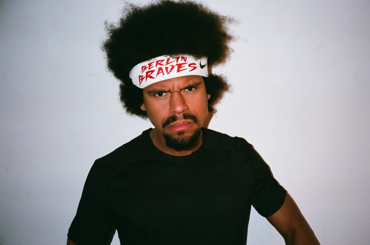 BERLIN BRAVES ™ - Braves KARATE KID bandana - Dilim Onyia by Joey W. Elgersma
