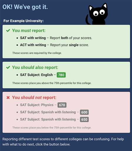 Help with college applications