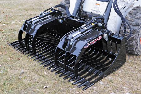 Standard Rock Grapple Skid Loader