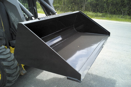 Dirt Bucket Skid Loader