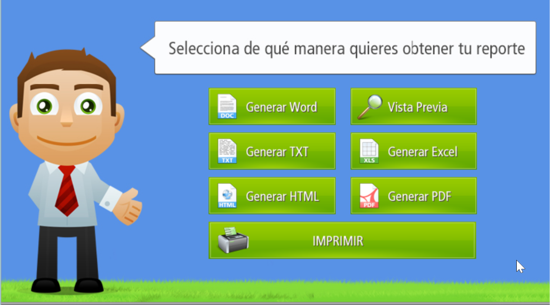 Resultado de imagen para reportes de salida del sistema de informacion