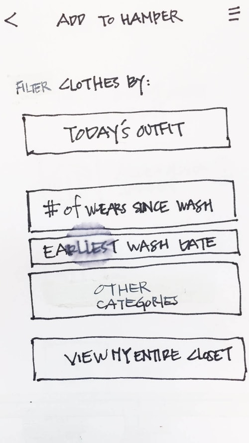 Paper Prototype_Add to hamper_1