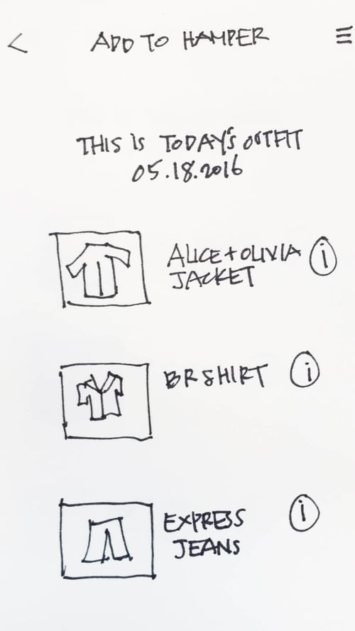 Paper Prototype_Add to hamper_2