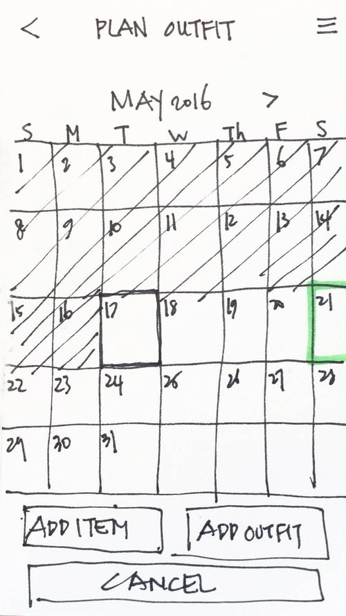 Paper Prototype_Plan Outfit 2