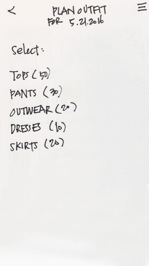 Paper Prototype_Plan Outfit 3