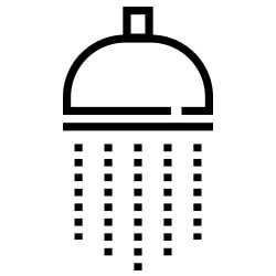 Number of Water Jets Icon - Hansgrohe