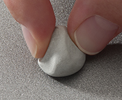 prepare the surface with cleaning putty